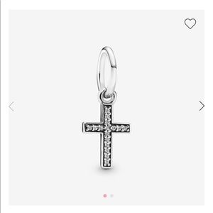 Pandora Sparking Cross Dangling Charm